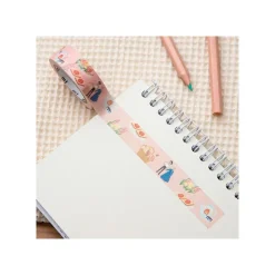 Maison Ghibli Masking Tape Break Time Fleurs - Le Château ambulant
