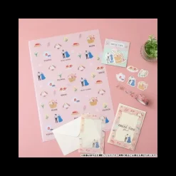 Maison Ghibli Masking Tape Break Time Fleurs - Le Château ambulant