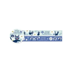 Maison Ghibli Masking Tape Jiji Motifs Fleurs - KKiki la petite sorcière