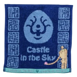 Maison Ghibli Mini Serviette Amulette cristal volucite 25x25 cm - Le Château dans l