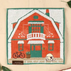 Maison Ghibli Mini serviette Brocanteur 25x25 cm - Si tu tends l'oreille