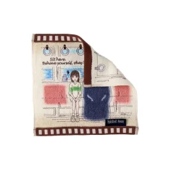 Maison Ghibli Mini Serviette Cellulo Chihiro dans le train - Le Voyage de Chihiro