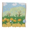 Maison Ghibli Mini Serviette Course Totoro bleu & blanc 25x25 cm - Mon Voisin Totor