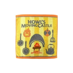 Maison Ghibli Mini Serviette Cuisine de Calcifer 34x36 cm - Le Château ambulant