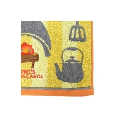 Maison Ghibli Mini Serviette Cuisine de Calcifer 34x36 cm - Le Château ambulant