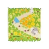 Maison Ghibli Mini Serviette Fleurs Jaunes 25x25 cm - Mon voisin Totoro