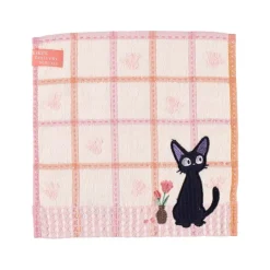 Maison Ghibli Mini serviette gauffrée Kiki 25x25 cm - Kiki la petite sorcière