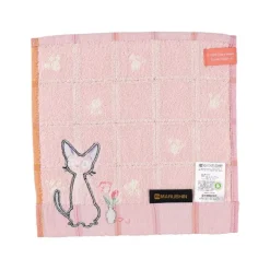 Maison Ghibli Mini serviette gauffrée Kiki 25x25 cm - Kiki la petite sorcière