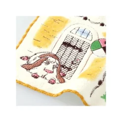 Maison Ghibli Mini Serviette Habitants du Château 25x25 cm - Le Château ambulant