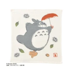 Maison Ghibli Mini Serviette Imabari Totoro Parapluie 34x36 cm - Mon Voisin Totoro