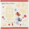 Maison Ghibli Mini Serviette Kiki sur son balai 25x25 cm - Kiki la petite sorcière