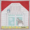 Maison Ghibli Mini Serviette Maison de Satsuki & Mei 25x25 cm - Mon Voisin Totoro