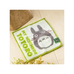 Maison Ghibli Mini Serviette Mame Totoro Gris 15x15 cm - Mon Voisin Totoro