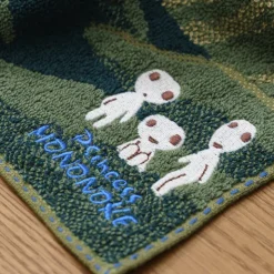 Maison Ghibli Mini Serviette Ombre du Dieu Cerf 25x25 cm - Princesse Mononoké
