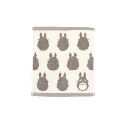 Maison Ghibli Mini Serviette Silhouette Totoro Gris 33x36 cm - Mon Voisin Totoro
