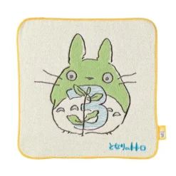 Maison Ghibli Mini Serviette Totoro anniversaire 3 25x25 cm - Mon Voisin Totoro