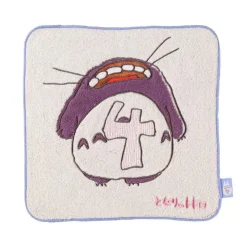 Maison Ghibli Mini Serviette Totoro anniversaire 4 25x25 cm - Mon Voisin Totoro