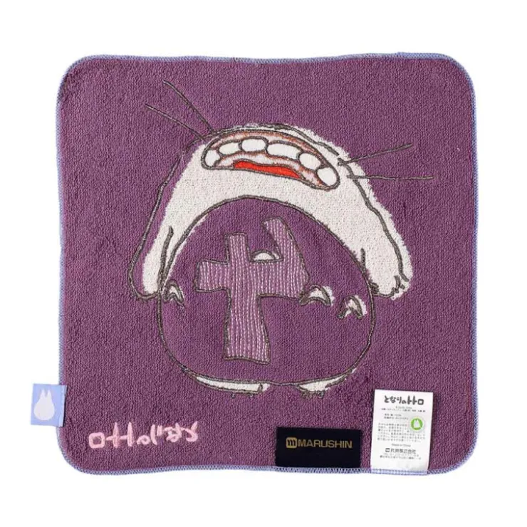 Maison Ghibli Mini Serviette Totoro anniversaire 4 25x25 cm - Mon Voisin Totoro