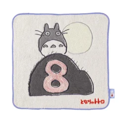 Maison Ghibli Mini Serviette Totoro anniversaire 8 25x25 cm - Mon Voisin Totoro