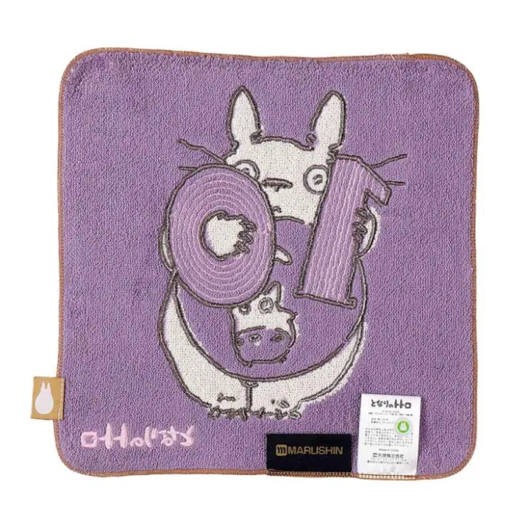Maison Ghibli Mini Serviette Totoro anniversaire 10 25x25 cm - Mon Voisin Totoro