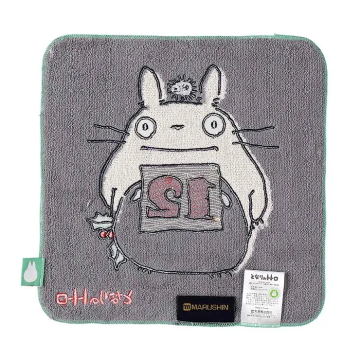 Maison Ghibli Mini Serviette Totoro anniversaire 12 25x25 cm - Mon Voisin Totoro