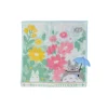 Maison Ghibli Mini Serviette Totoro Champs de Fleurs 25x25 cm - Mon Voisin Totoro