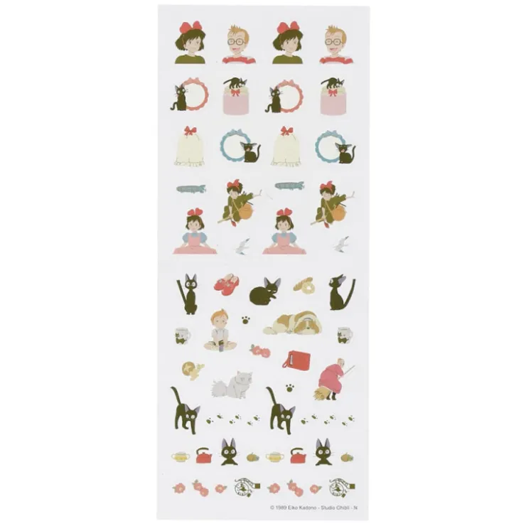 Maison Ghibli Mini stickers agenda - Kiki la petite sorcière