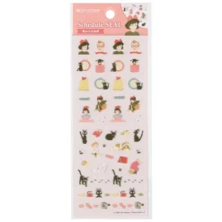 Maison Ghibli Mini stickers agenda - Kiki la petite sorcière