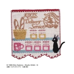 Maison Ghibli MINI-SERVIETTE JIJI CONFITURES 34x36 CM - KIKI LA PETITE SORCIERE