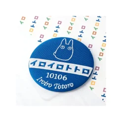 Maison Ghibli Miroir compact brodé Arrêt de bus -Mon Voisin Totoro