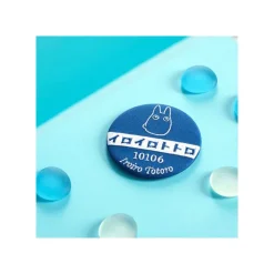 Maison Ghibli Miroir compact brodé Arrêt de bus -Mon Voisin Totoro