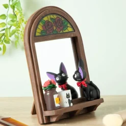 Maison Ghibli Miroir Jiji devant la glace - Kiki la petite sorcière