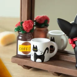 Maison Ghibli Miroir Jiji devant la glace - Kiki la petite sorcière