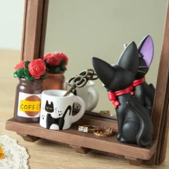 Maison Ghibli Miroir Jiji devant la glace - Kiki la petite sorcière