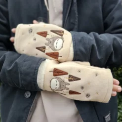 Maison Ghibli Mitaines Totoro sapins - Mon Voisin Totoro