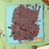 Maison Ghibli Mouchoir Imabari Château de Hauru 40x40 cm - Le Château ambulant