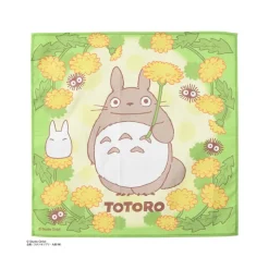 Maison Ghibli Mouchoir Silhouette Totoro Pissentlit 43 x 43 cm - Mon VoisinTotoro