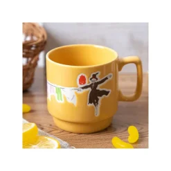 Maison Ghibli Mug couleur gauffré Grande lessive - Le Château ambulant