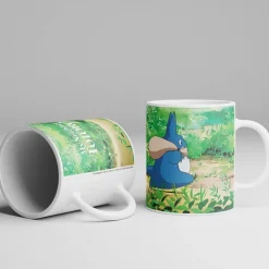 Maison Ghibli Mug Ghibli 08 - Totoro Bleu et Blanc - Mon Voisin Totoro