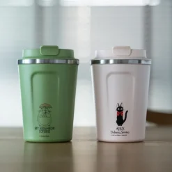 Maison Ghibli Mug Isotherme 350ml Vert mat - Mon Voisin Totoro