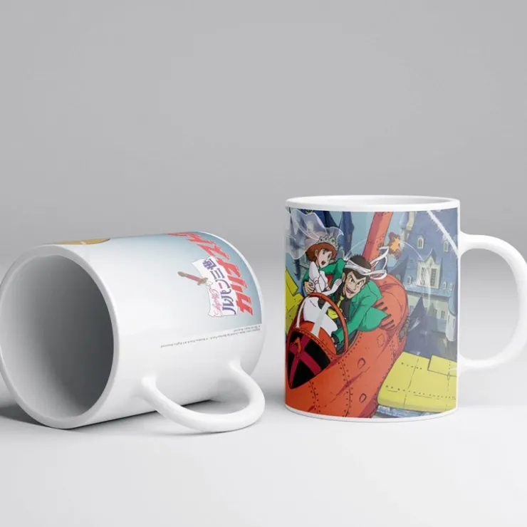 Maison Ghibli Mug Lupin 01 - Le Château de Cagliostro