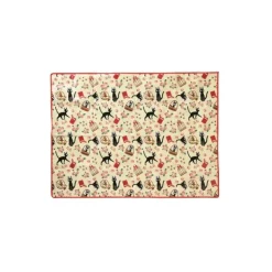 Maison Ghibli Nappe à Pique-nique Jiji Motifs 90 x 120 cm - Kiki la petite sorcière