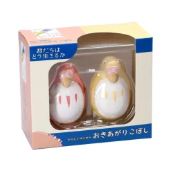 Maison Ghibli Pack 2 Figurines Roly-poly Perruches Rouge & Jaune - Le Garçon et le