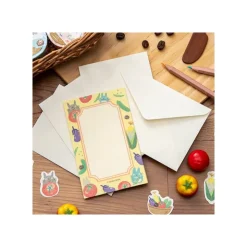 Maison Ghibli Papier à lettres Break Time Légumes - Mon Voisin Totoro