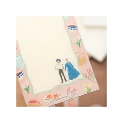 Maison Ghibli Papier à lettres Break Time Fleurs - Le Château ambulant