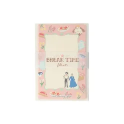 Maison Ghibli Papier à lettres Break Time Fleurs - Le Château ambulant