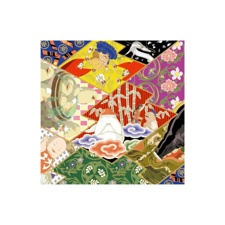 Maison Ghibli Papier Chiyogami 2024 - Le Voyage de Chihiro