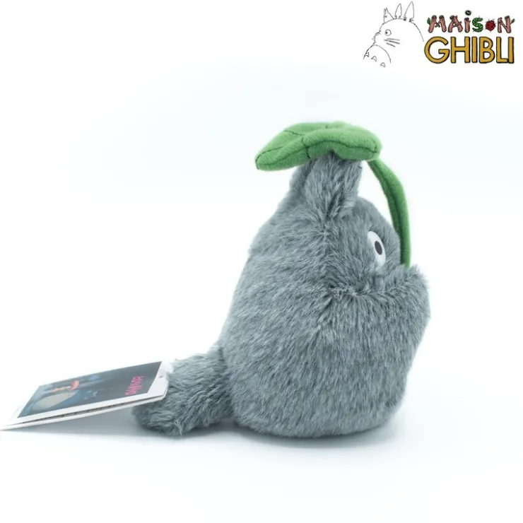 Maison Ghibli Peluche Beanbag Totoro Avec Sa Feuille - Mon Voisin Totoro