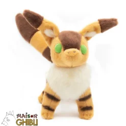 Maison Ghibli Peluche Renard Écureuil Debout - Le Château dans le ciel