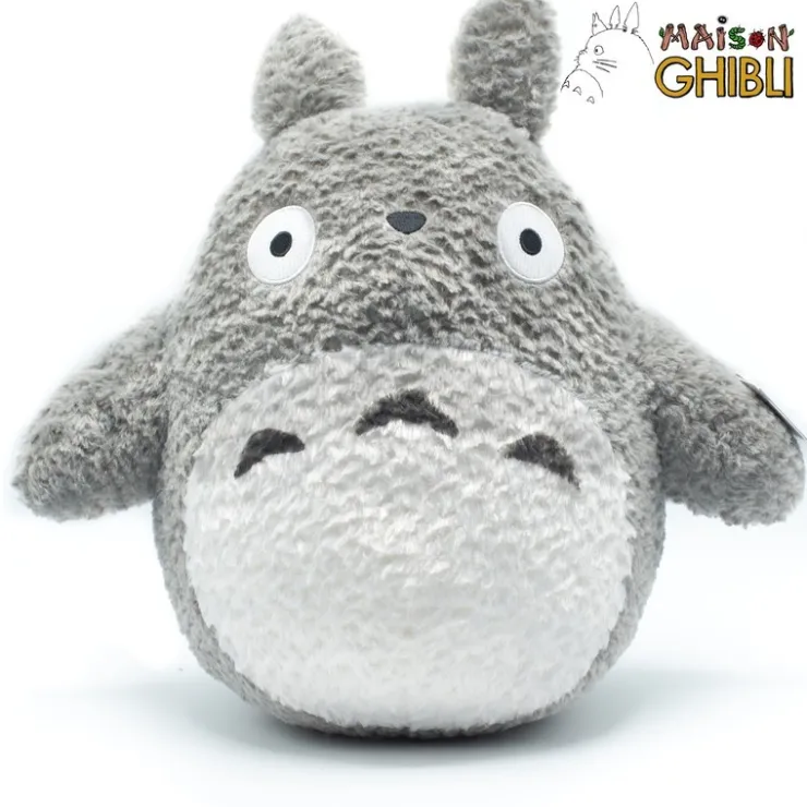 Maison Ghibli Peluche Totoro Gris Fluffy Big - Mon Voisin Totoro